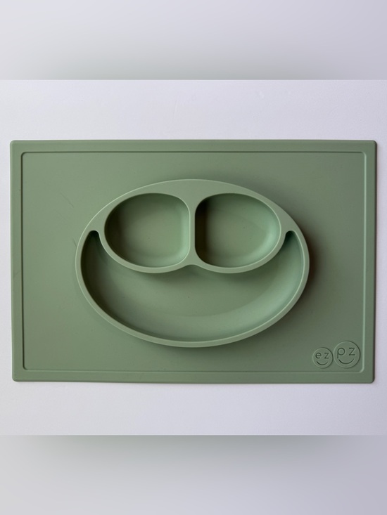 Ezpz Other - EZPZ Happy Mat - Sage | Baby Shower Gift